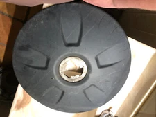 FlowBelow Aero Wheel Cover Panel Gray WCC-100 Tractor Hub Cap Center 22.5