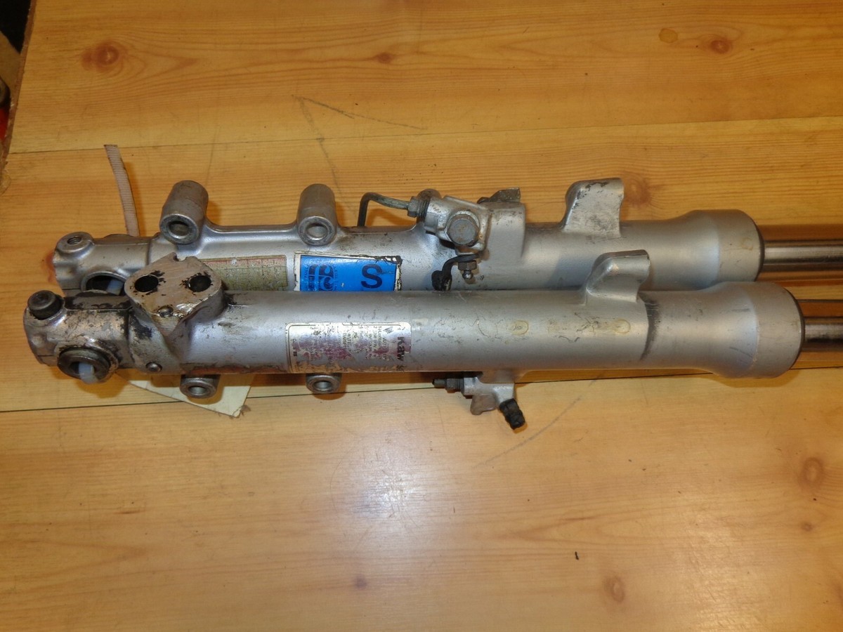 1985-87 Kawasaki ZX600 ZX 600 Ninja Front Forks Fork 44001-1661 | eBay