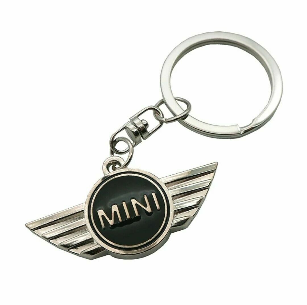 New Mini Cooper 10D Metal Keyring Keychain Key Ring Clubman JCW Retro ...