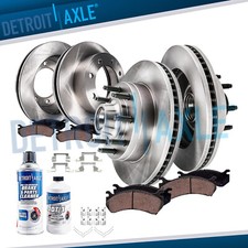 10pc Front Rear Brakes Rotors Brake Pads For Ford F-250 F-350 Super Duty