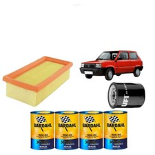 KIT TAGLIANDO FILTRI + 4 OLIO BARDAHL 10W40  FIAT PANDA 1.0 1100 4X4