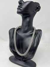 Schlangenkette Schlauchkette Silber Magnet Retro Vintage