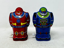 Schylling Tin Wind Up Toys X-306 IMA-Bot Robot works