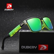 DUBERY Square Sport Polarized Sunglasses Men Women For Driving Fishing Glasses