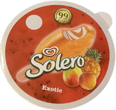 Walls Salero Exotic Ice Cream Sticker
