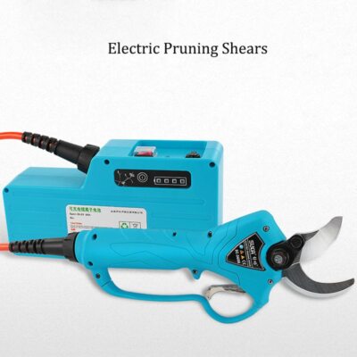 Professional Electric Pruning Shears Li-ion Battery Garden Pruning Machine 4cm