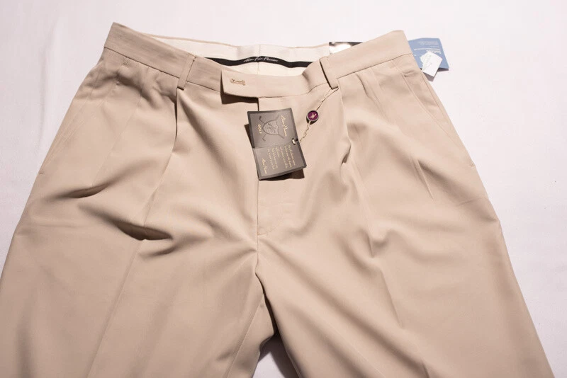Alan flusser hotsell pleated pants