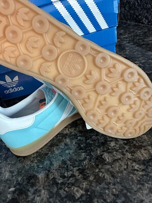 adidas gazelle silver green womens Gazelle Indoor Preloved Blue White Gum  Mrkicks.fr