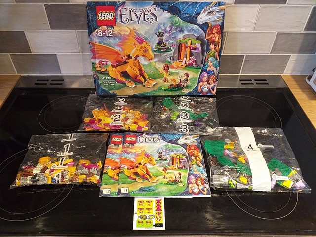 lego elves fire dragon