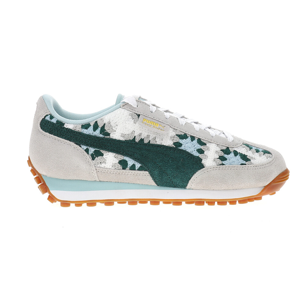 Повседневные женские серые кроссовки на шнуровке с вышивкой Puma Easy Rider Seaside Drills