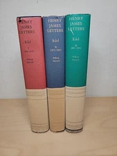 Henry James Letters Volumes 1-3 Edited By Leon Edel Harvard University Press