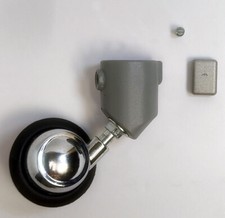 Manfrotto - Replacment Caster Wheel 017 - Single wheel, w Attachment Hardware