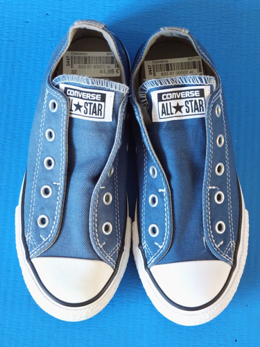 Converse Sneaker Chuck All Star Farbe Weiß Dunkel Blau Jeans Größe 32 - Bild 6 von 7