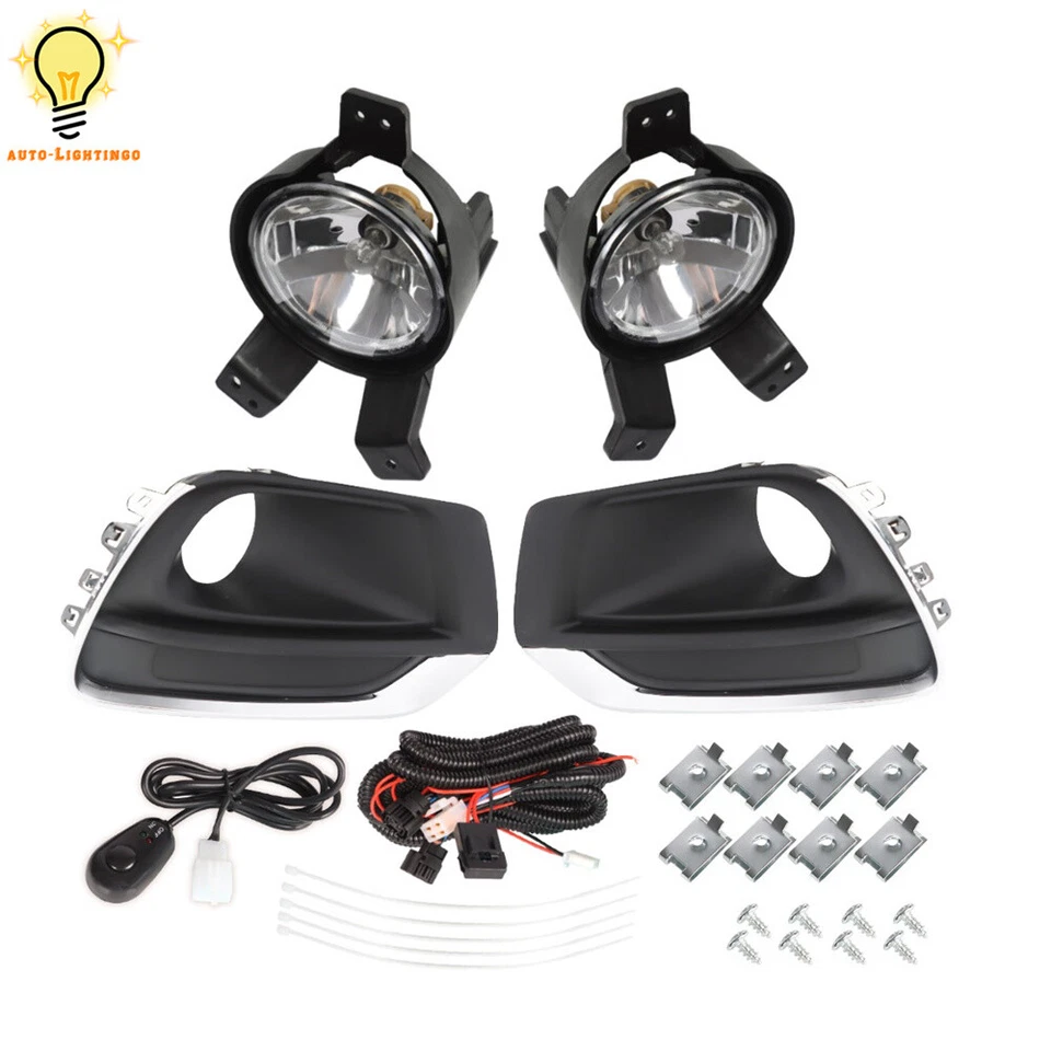 Faros antiniebla laterales derecho e izquierdo con kits de interruptores para Chevrolet Trax 2017-2021 Foto 2 de 4
