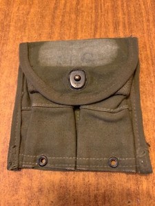 ORIGINAL G.I. KOREAN WAR M1 CARBINE WEB BELT POUCH
