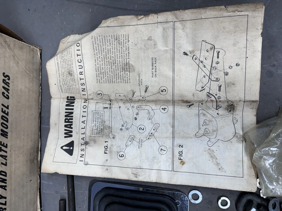 De colección Nuevo de Lote Antiguo Hurst Indy Palanca de Cambios de 3 Velocidades Camaro BelAir Fairlane Cargador Galaxia Foto 4 de 4