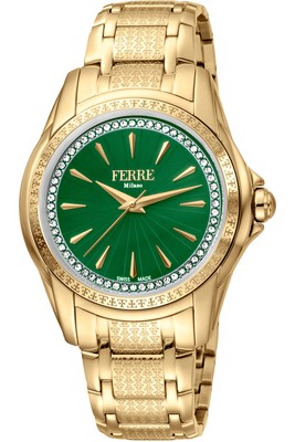 Womens Wristwatch FERRE' MILANO FM1L119M0061 Steel IP Gold IJP