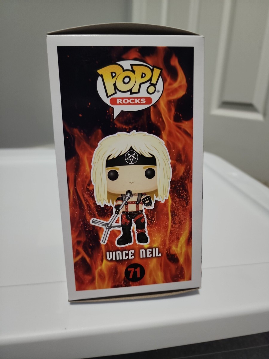 FUNKO POP！　モトリー・クルー（ヴィンス・ニール） Motley Crue Funko POP! Rocks Vince Neil Vinyl Figure #71 | eBay