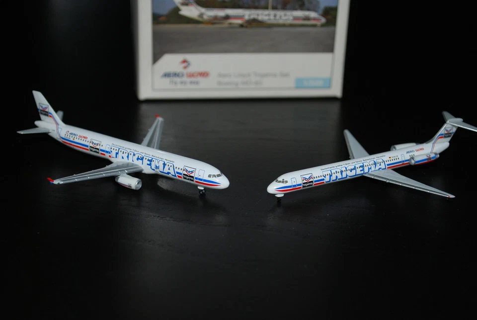 Herpa Wings 1:500 Aero Lloyd Trigema set A321 / MD-83 - Immagine 3 di 4
