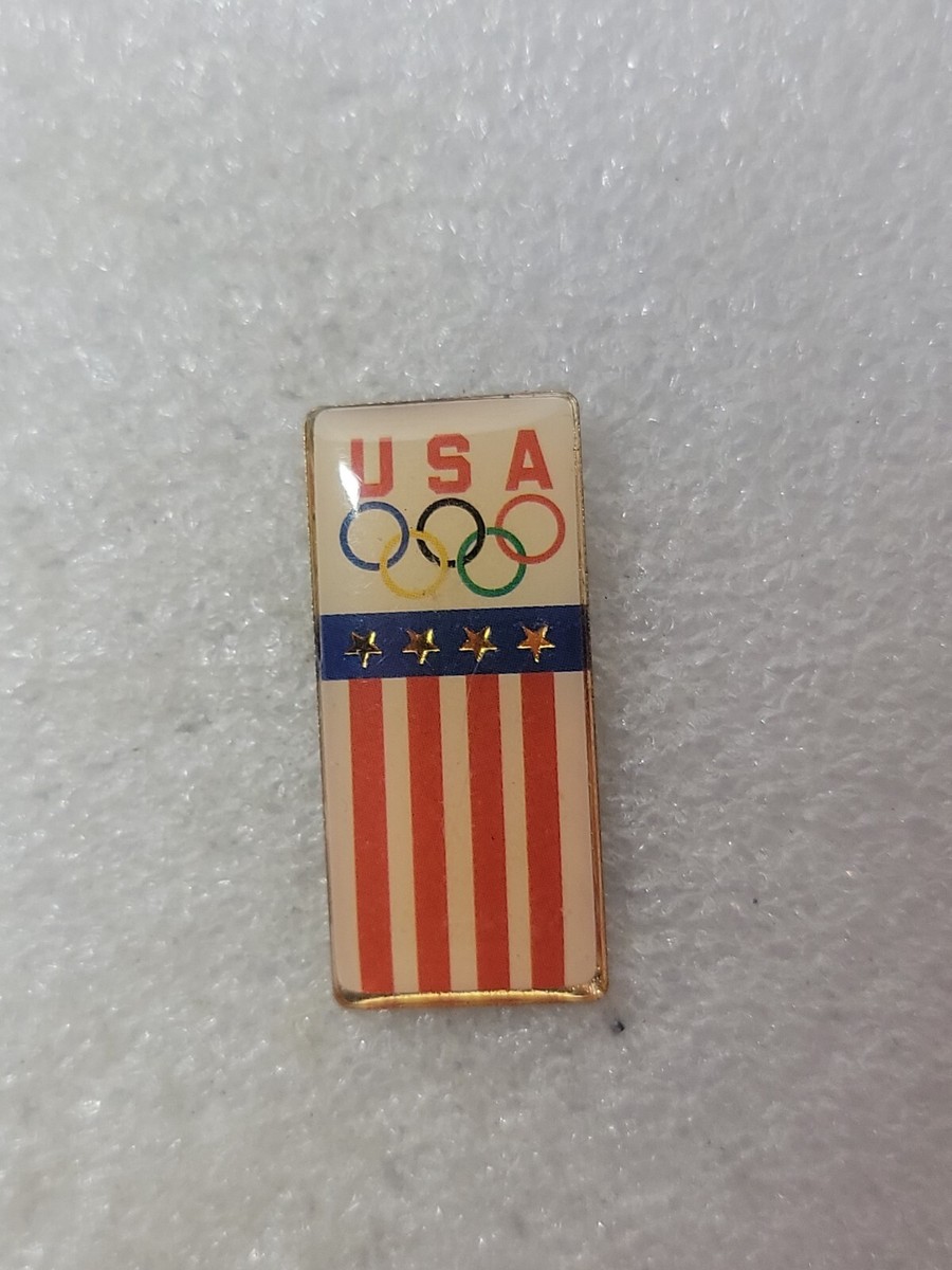 Vintage USA Olympics Pin Marked 36USC220506 Lapel Pin US Olympic
