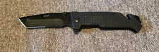 Unbranded Open Assist Combination Blade Tactical Knife 8 1/2
