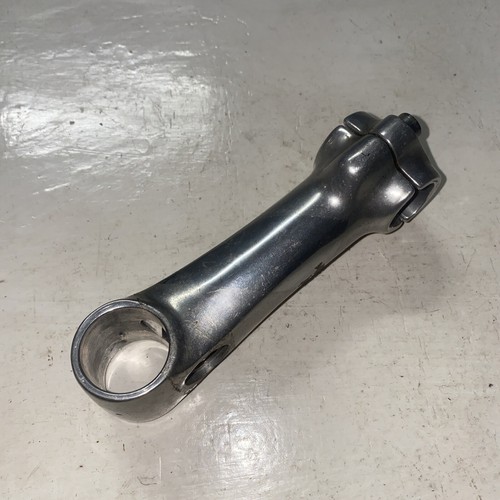 Bicycle bike stem 115mm +/-10 degrees 1 1/8th” 25.4mm Silver Alloy With Bolts - Picture 3 of 12