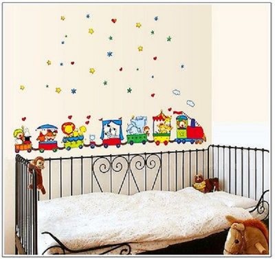 Zug Cartoon Kinder Wandsticker Aufkleber Kinderzimmer TC 6047 Kinderzimmer