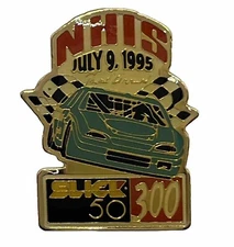 1995 Slick 50 300 Loudon New Hampshire NASCAR Racing Enamel Lapel Hat Pin