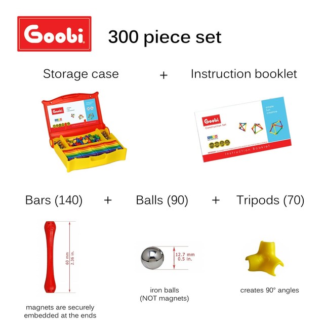 goobi 300 piece construction set