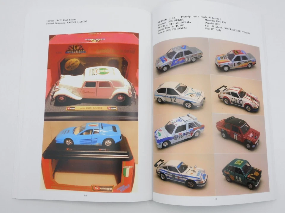 Rampini Automodelli Burago 1:24 Made in Italy libro Bburago book diecast - Immagine 4 di 4