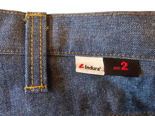 Workrite Mens FR Pants 42x30 Jeans Denim Blue Flame Resistant CAT2 2112 Welding - Picture 5 of 8
