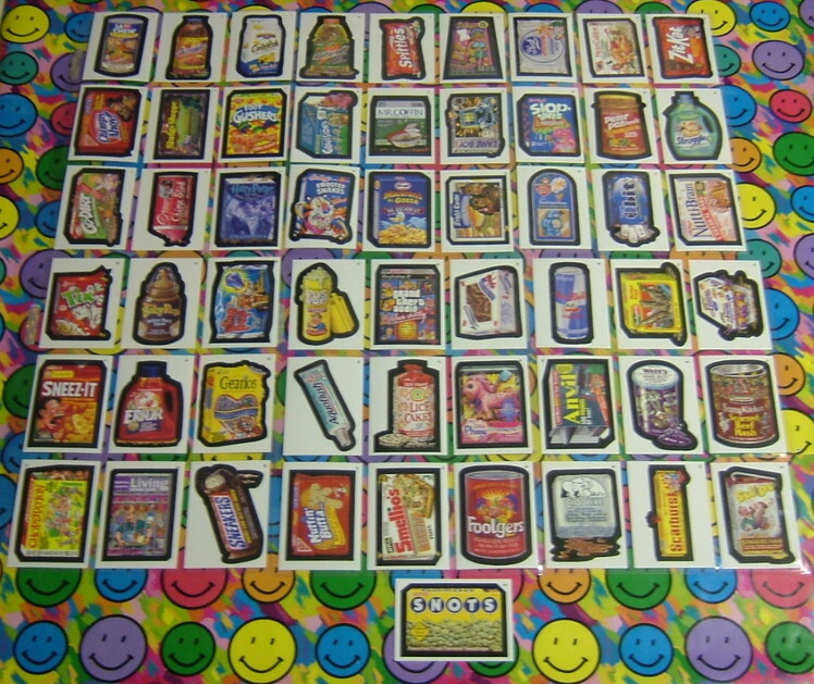 2004 WACKY PACKAGES ANS1 ALL NEW SERIES 1 COMPLETE SET OF 55 CARDS