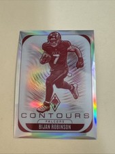 2025 Panini Phoenix Contours Bijan Robinson #2 Falcons