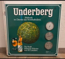 Emailschild Original Underberg Magenlikör -  Wetterstation - Boos & Hahn