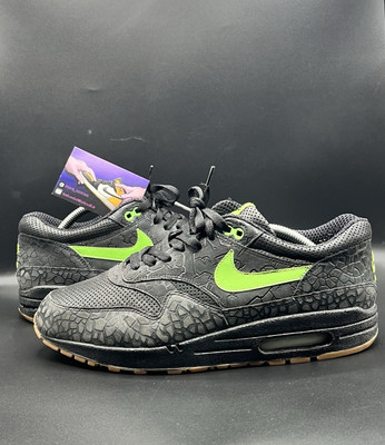 US Größe 10 - Nike Air Max 1 Premium x HUF Hufquake 2007 QS - NEU + anderes Paar