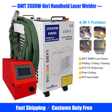 Saldatrice laser portatile BWT 2000W 4in1 macchina pulizia taglio saldatura laser