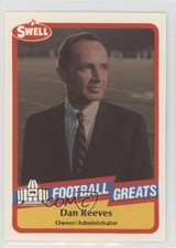 1989 Swell Football Greats Dan Reeves #67 8d2