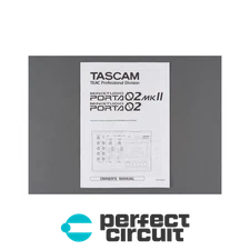 TASCAM Ministudio Porta02 & Porta02 MKII MANUAL VINTAGE PERFECT CIRCUIT