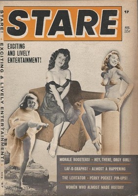 Humorama Stare Magazine August 1957 Bill Wenzel Dan S. Decarlo Risque Cheesecake