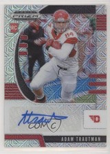 2020 Panini Prizm Draft Picks Rookies Mojo 44/49 Adam Trautman #202 Auto 0jj3
