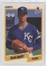 1990 Fleer Kevin Appier #100 0x2s