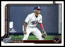 2025 Topps Pro Debut #PD-24 Jeral Perez Kannapolis Cannon Ballers NM+