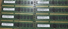 Lot of 8x MT18KSF51272PDZ-1G4D1BB MICRON 4GB 2RX8 PC3L-10600R-9-10-B0