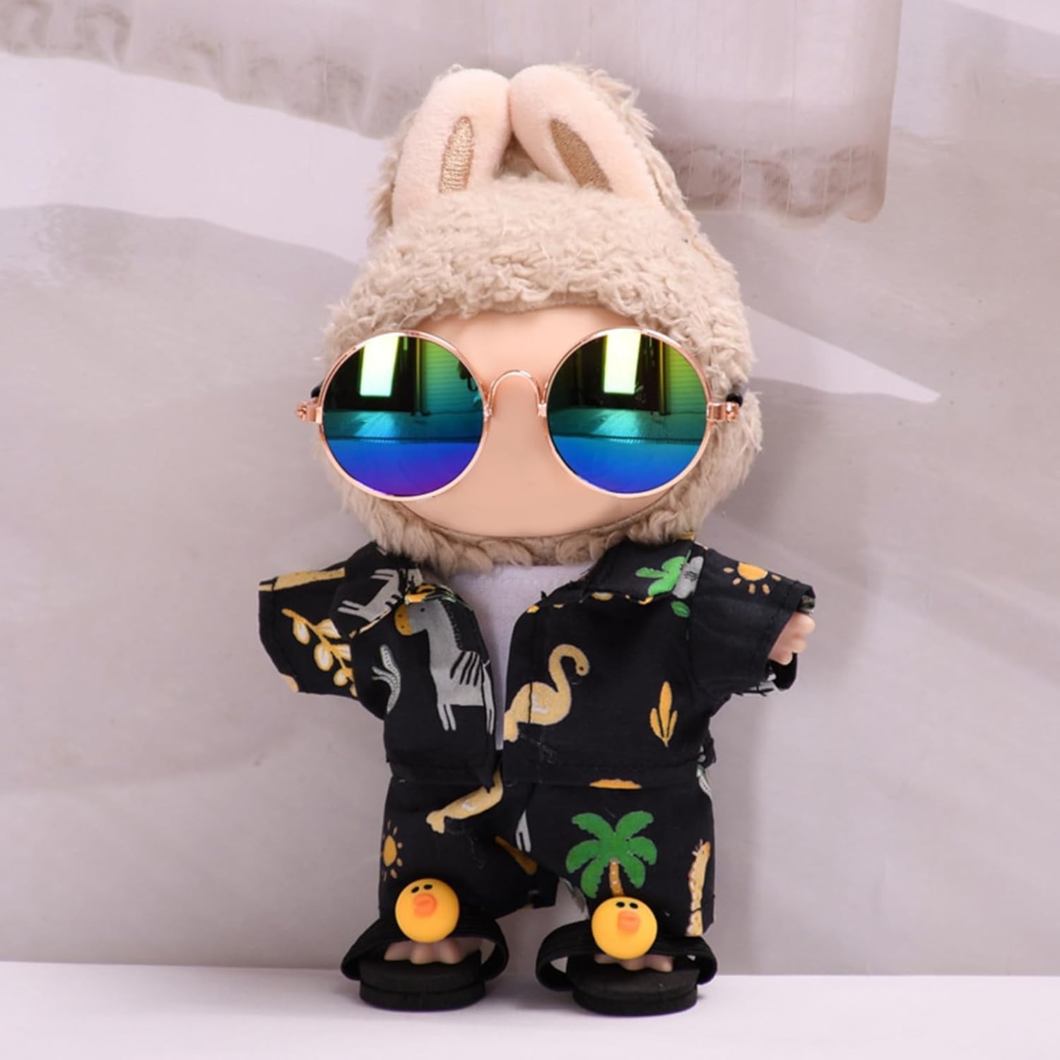 Labubu Doll Clothes Adorable Outfits for 17cm 6.7 Inch Plush Accessories