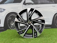 4x R19 Inch 5x108 Volvo Style Black Polished Wheels : Fits For S60 S90 V60 V90