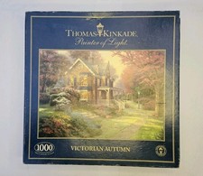 Gibsons Thomas Kinkade Victorian Autumn 1000 Piece Jigsaw Puzzle - Free Delivery