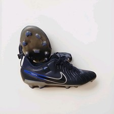 Nike Tiempo Legend 10 Academy Fg/Mg Black-Chrome-Blue DV4337-040 sz7.5