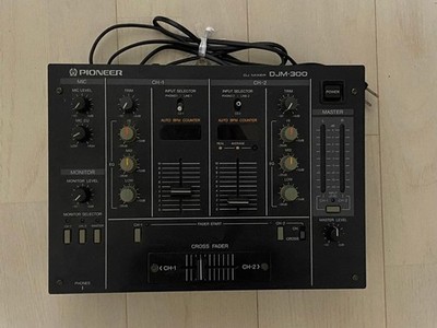 Pioneer DJM-300 2-Channel DJ Mixer Auto BPM Counter Fader Start Tested Working