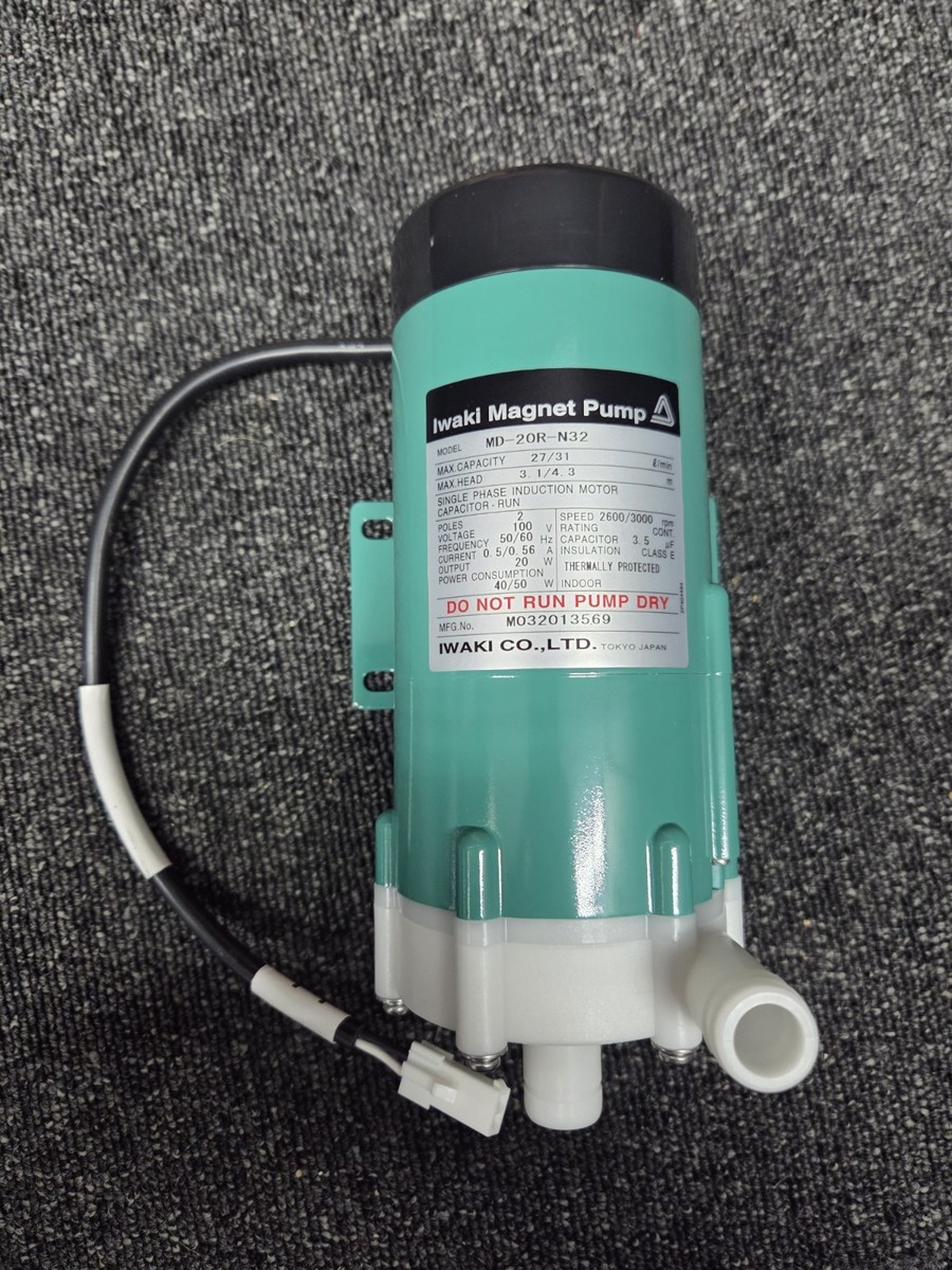 Iwaki Magnet Pump MD-20R-N33 27/31 l/m 100V 2600-3000rpm