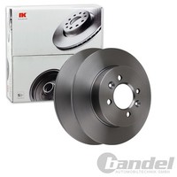 2X Nk Bremsscheiben 265Mm Voll Hinten Passend FÜR Renault Laguna Safrane |